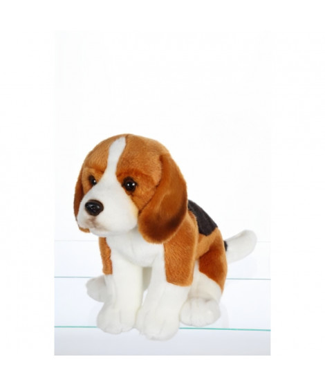 Peluche Chien Beagle - GIPSY TOYS - Assis, 25 cm