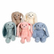 Peluche Lapin Trendy Bunny - GIPSY TOYS - Creme, 28 cm
