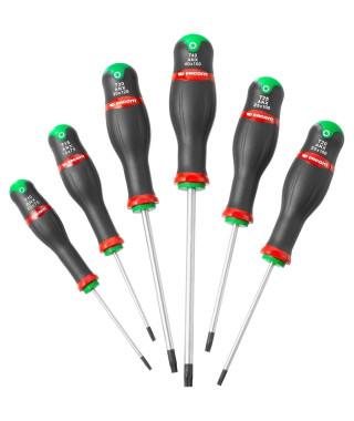 Jeu de 6 tournevis PROTWIST Torx - FACOM - ATX.J6PB