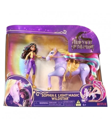 SPIN MASTER SOPHIA ET WILDSTAR MAGIC LIGHT Unicorn Academy