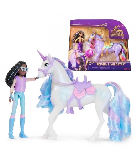 SPIN MASTER COFFRET LICORNE ET POUPEE GLACIER ET LAYLA Unicorn Academy