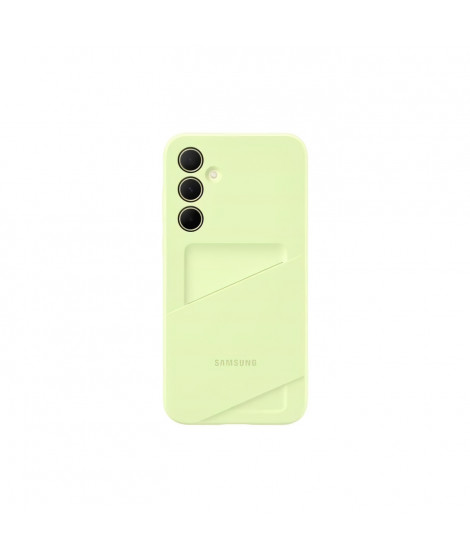 Coque SAMSUNG arriere avec porte-carteGalaxy A35 5GVert Clair