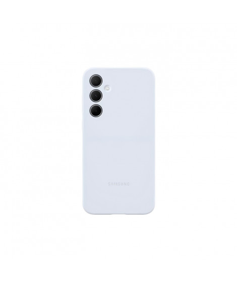 Coque SAMSUNG Silicone Galaxy A35 Bleu Polaire