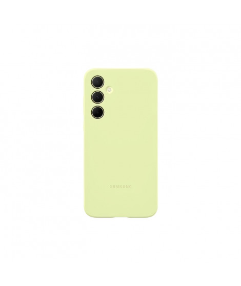 Coque SAMSUNG Silicone Galaxy A35 Lime