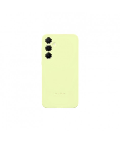 Coque SAMSUNG Silicone Galaxy A55 Vert Clair