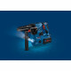 Perforateur Bosch Professional GBH 18V-28CF avec dispositif d'aspi GDE 18V-16, 2 batt ProCore 8,0Ah, Chargeur, en Lboxx -