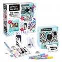 Canal Toys - Appareil Photo Rétro a impression instantanée - 4 rouleaux de papier dont 1 autocollant, feutres et stickers - C…