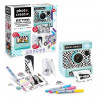 Canal Toys - Appareil Photo Rétro a impression instantanée - 4 rouleaux de papier dont 1 autocollant, feutres et stickers - C…