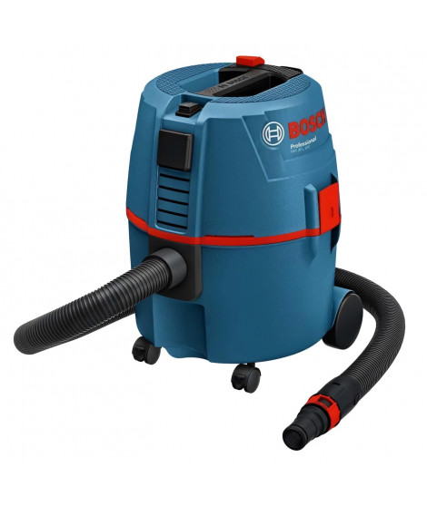 Aspirateur Bosch Professional GAS 20 L SFC, aspire eau et poussiere, 1200W, nettoyage filtre semi-automatique (carton) - 0601…