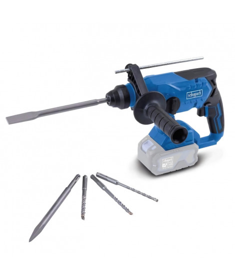 Perforateur brushless - SCHEPPACH - 20V IXES - 2,2 joules - SDS Plus - 1400 tours/min - sans batterie ni chargeur - BC-RHD230-X
