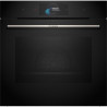 Four vapeur/combiné Softclose Nettoyage Ecoclean- BOSCH SER8 HSG7584B1 Noir -Vol four 71l - 23 modes de cuisson