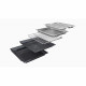 Four vapeur/combiné Softclose Nettoyage Ecoclean- BOSCH SER8 HSG7584B1 Noir -Vol four 71l - 23 modes de cuisson