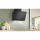 Hotte décor murale - inclinée verre - BOSCH SER6 - DWK81AN60 Noir - Home Connect - L: 790 mm x P: 433 mm