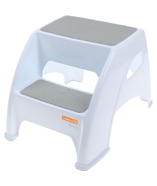 Tabouret marchepied - DREAMBABY - Toddler & Me 2 Up - Antidérapant et texturé - Jusqu'a 145kg pour les petits et les adultes …