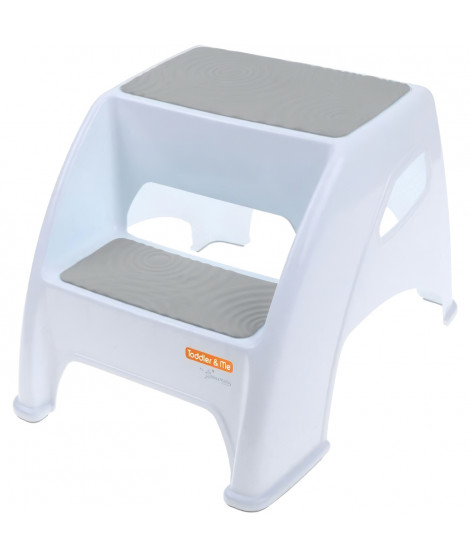 Tabouret marchepied - DREAMBABY - Toddler & Me 2 Up - Antidérapant et texturé - Jusqu'a 145kg pour les petits et les adultes …