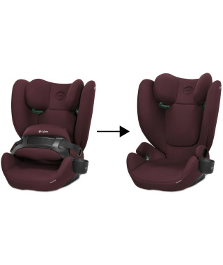 Siege auto CYBEX PALLAS B2 I-SIZE - Des 15 mois jusqu'a 12 ans - Rumba Red et dark red
