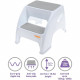 Tabouret marchepied - DREAMBABY - Toddler & Me 2 Up - Antidérapant et texturé - Jusqu'a 145kg pour les petits et les adultes …