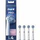 Brossettes - ORAL-B - Pro Sensitive Clean - Pour brosse a dents - 4 unités