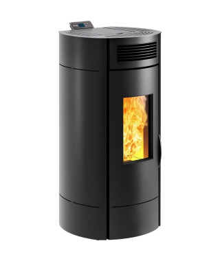 Poele a granulés - INVICTA LODI 10 - Wifi - Noir
