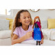 Poupée mannequin Disney - Mattel - Poupee Anna 1 - Tenue de voyage bleue et violette