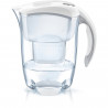 BRITA Carafe filtre ELEMARIS Blanc + 1 cartouche de rechange