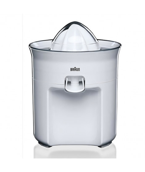 Presse-agrumes électrique BRAUN CJ3050WH - 60W - Blanc - Bec anti-goutte