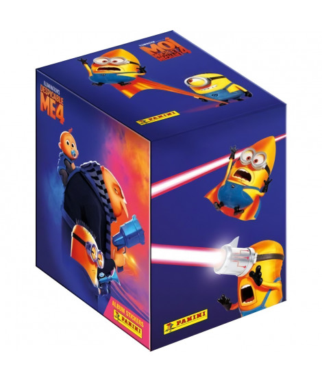 Boîte de Stickers - PANINI - Moi Moche et Méchant - 36 pochettes (180 stickers)