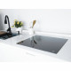 Table induction 3 zones, 6600W - 3 boosters - 3 minuteurs - noir