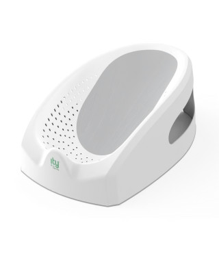INGENUITY Transat de bain pour Bébé, Confort & Sécurité, Fond souple et antidérapant - Utilisable des la naissance et jusqu'a…