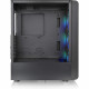 Boîtier PC - THERMALTAKE - S200 TG ARGB (Noir) - Moyen tour - Format ATX - Sans alimentation
