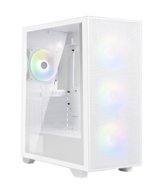 Boîtier PC - BITFENIX - Flow (Blanc) - Moyen tour - Format ATX - Sans alimentation