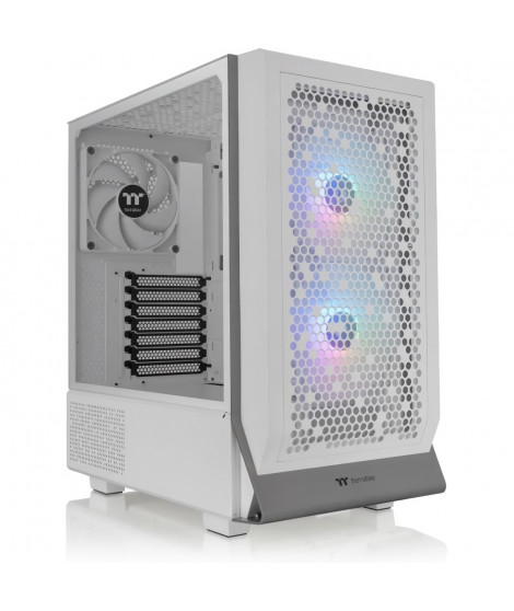 Boîtier PC - THERMALTAKE - CERES 300 TG ARGB (Blanc) - Moyen tour - Format E-ATX - Sans alimentation