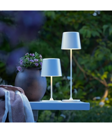 Lampe a poser LED KAAMI BRILLIANT  - 2W - IP44 - Métal et plastique - Blanc mat