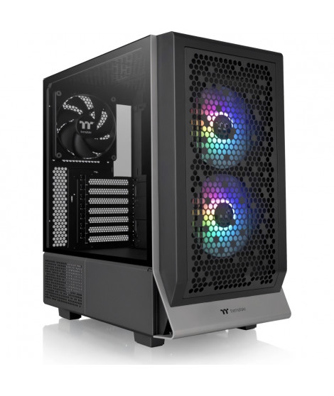 Boîtier PC - THERMALTAKE - CERES 300 TG ARGB (Noir) - Moyen tour - Format E-ATX - Sans alimentation