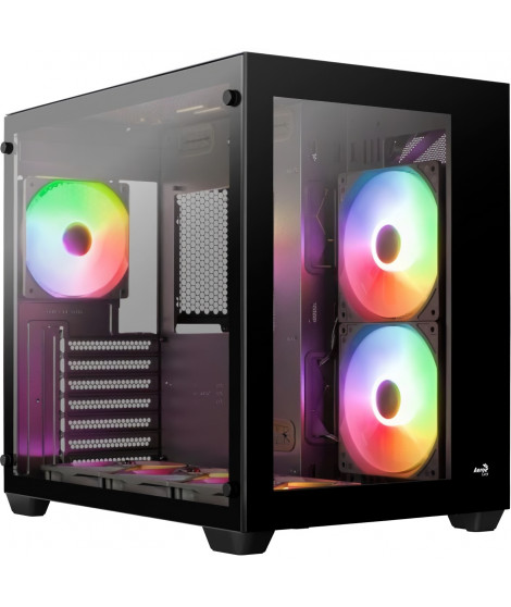 Boîtier PC - AEROCOOL - Dryft G v2 (Noir) - Cube - Format ATX - Sans alimentation