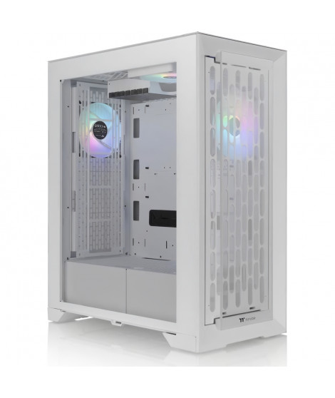Boîtier PC - THERMALTAKE - CTE T500 TG ARGB Snow (Blanc) - Grande tour - Format E-ATX