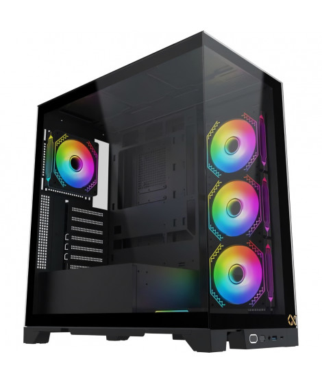 Boîtier PC - XIGMATEK - Endorphin Ultra (Noir) - Moyen tour - Format ATX - Sans alimentation