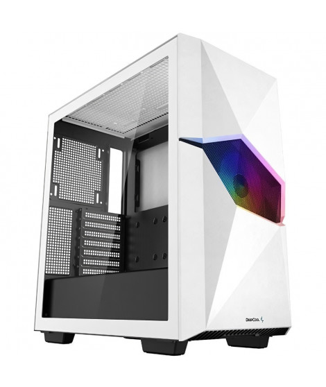Boîtier PC - DEEPCOOL - Cyclops (Blanc) - Moyen tour - Format E-ATX - Sans alimentation