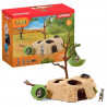 Coffret Rendez-vous des suricates, figurines animaux sauvages, Schleich 42595 Wild Life, Pour enfant des 3 ans