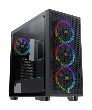 Boîtier PC - XIGMATEK - Gaming G Pro (Noir) - Moyen tour - Format E-ATX - Sans alimentation