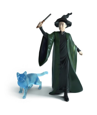 Figurines Professeur McGonagall et son Patronus, Schleich 42682 Harry Potter, Pour enfant des 6 ans