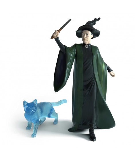 Figurines Professeur McGonagall et son Patronus, Schleich 42682 Harry Potter, Pour enfant des 6 ans