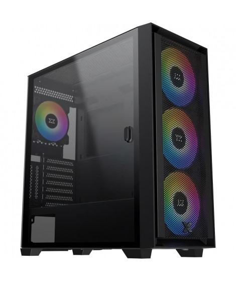 Boîtier PC - XIGMATEK - Anubis Pro 4FX (Noir) - Moyen tour - Format E-ATX - Sans alimentation