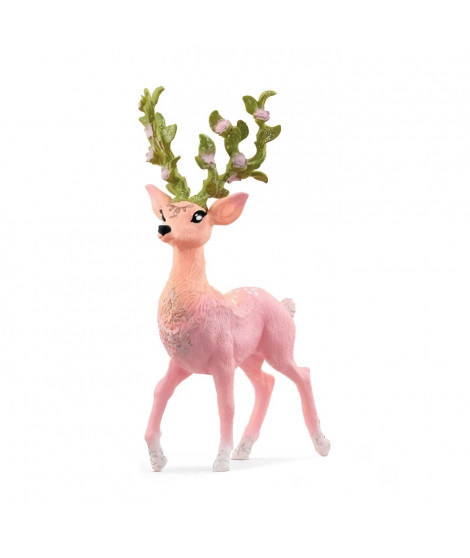 Figurine Cerf Magique rose, Schleich 13996 Bayala, Pour enfant des 5 ans