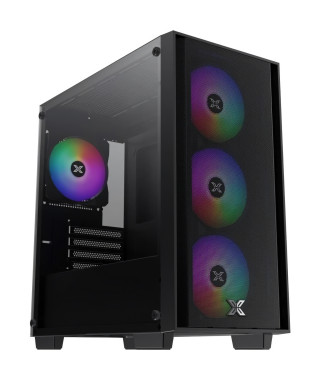 Boîtier PC - XIGMATEK - NYX Air II (Noir) - Mini tour - Format Micro-ATX - Sans alimentation