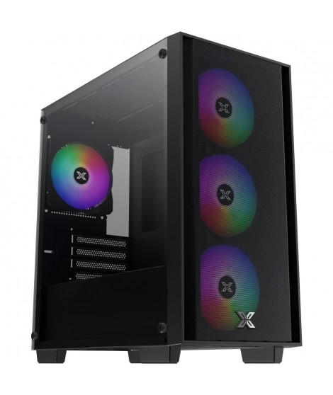 Boîtier PC - XIGMATEK - NYX Air II (Noir) - Mini tour - Format Micro-ATX - Sans alimentation