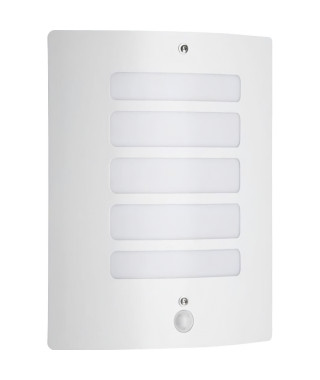 Lampe exterieure avec détexteur TODD Blanc ampoule E27 max 60 W - Brilliant