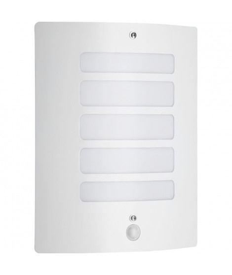 Lampe exterieure avec détexteur TODD Blanc ampoule E27 max 60 W - Brilliant