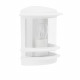 Applique murale exterieure HOLLYWOOD Blanc ampoule E27 max 60 W - Brilliant