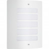 Applique exterieure TODD Blanc ampoule E27 max 60 W - Brilliant